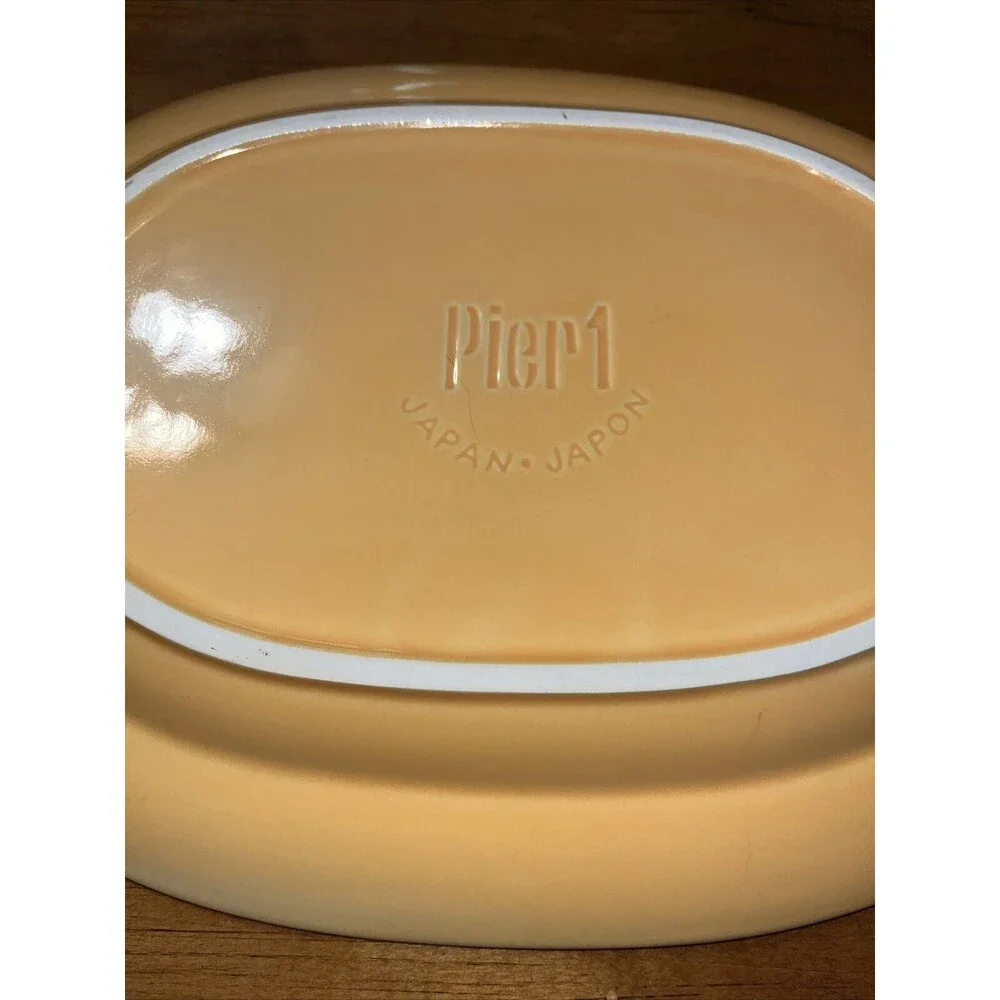 Pier 1 OVAL SERVING PLATE Japan